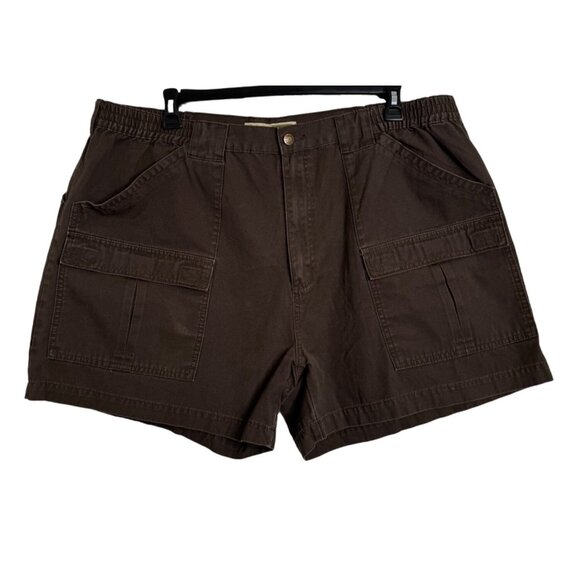 Cabela's Outdoors Cargo Pockets size 44 Brown 4" Inseam - Picture 1 of 9